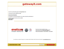 Tablet Screenshot of gatewayit.com